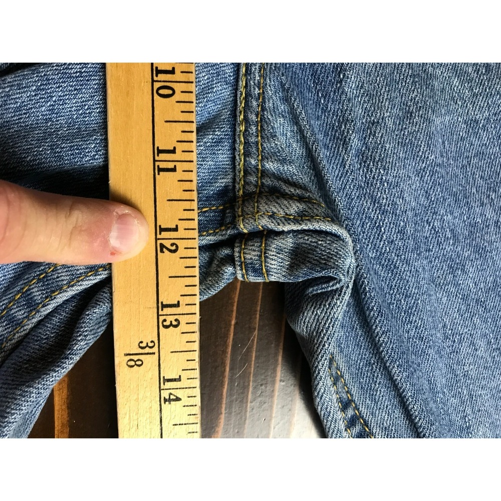 Levi's Jeans, Women's Size 14M , Blue, Denim, Relaxed, Tapered, 550 - Picture 4 of 10